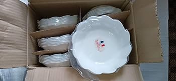新品 春のパン祭りの白いお皿 ① 万能皿 36枚 セット アルコパル レア Amazon.co.jp: 春のパン祭りの白いお皿 ① 万能皿 36枚 セット